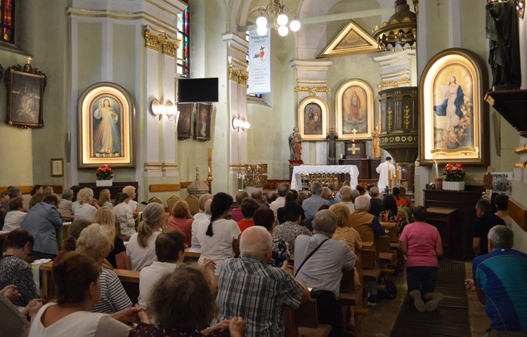 Msza św. w intencji pielgrzymów w Jastrzębiu-Zdroju