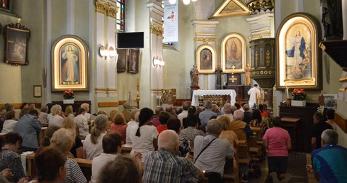 Msza św. w intencji pielgrzymów w Jastrzębiu-Zdroju