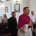 Gać. Wprowadzenie relikwii św. Maksymiliana Marii Kolbego 