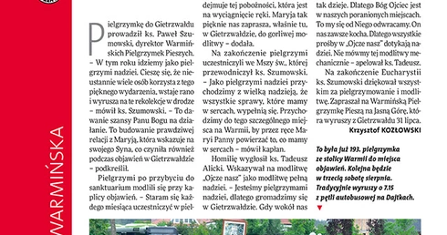 Posłaniec Warmiński 30/2025