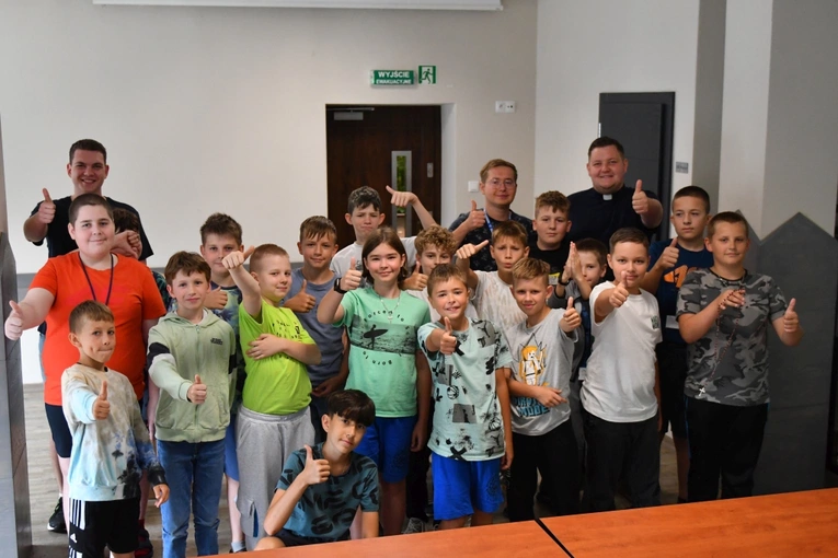 Modlitwa, formacja i sport, czyli oaza ministrancka w Łagowie