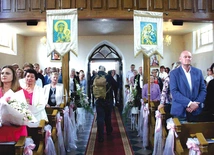 Msza św. jubileuszowa 12 lipca zgromadziła wielu mieszkańców.