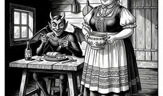 O diable w Mokrym...