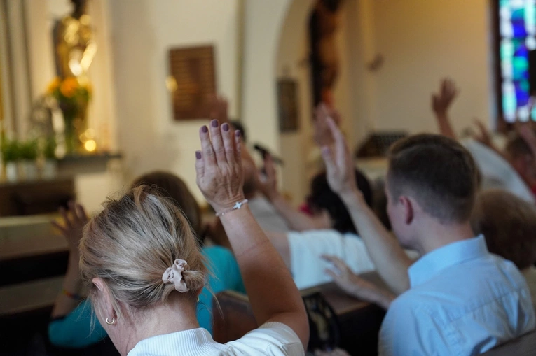 O. John Bashobora w parafii pw. Świętej Rodziny we Wrocławiu