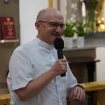 O. John Bashobora w parafii pw. Świętej Rodziny we Wrocławiu