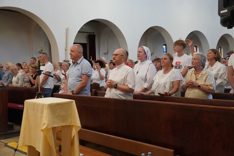 O. John Bashobora w parafii pw. Świętej Rodziny we Wrocławiu