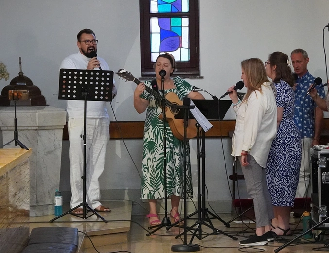 O. John Bashobora w parafii pw. Świętej Rodziny we Wrocławiu