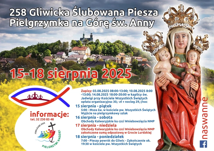 Trwają zapisy na piesze pielgrzymki 