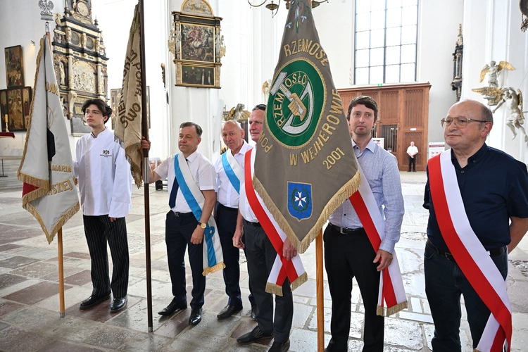 30. Święto Chleba w Gdańsku - Msza św. w bazylice Mariackiej
