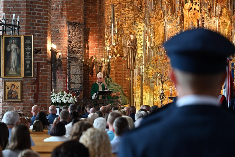 Swięto Policji w bazylice św. Brygidy