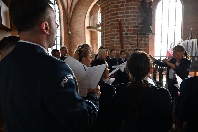 Swięto Policji w bazylice św. Brygidy