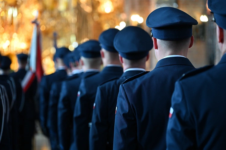 Swięto Policji w bazylice św. Brygidy