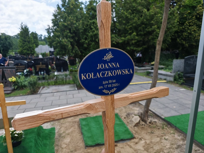 Pochówek Joanny Kołaczkowskiej