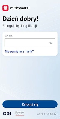 Aplikacja mObywatel