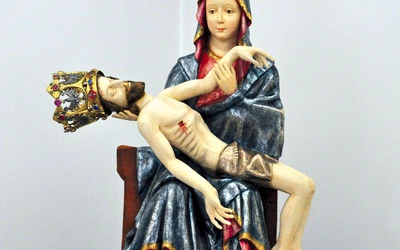 Łaskami słynąca cudowna figura. 