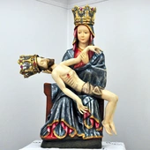 Łaskami słynąca cudowna figura. 
