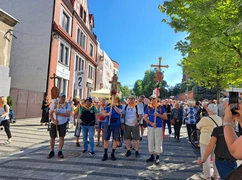 Rybnik. Po raz 80. wyruszyła Piesza Rybnicka Pielgrzymka na Jasną Górę [ZDJĘCIA]