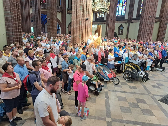 80. Pielgrzymka Rybnicka - wymarsz z Rybnika