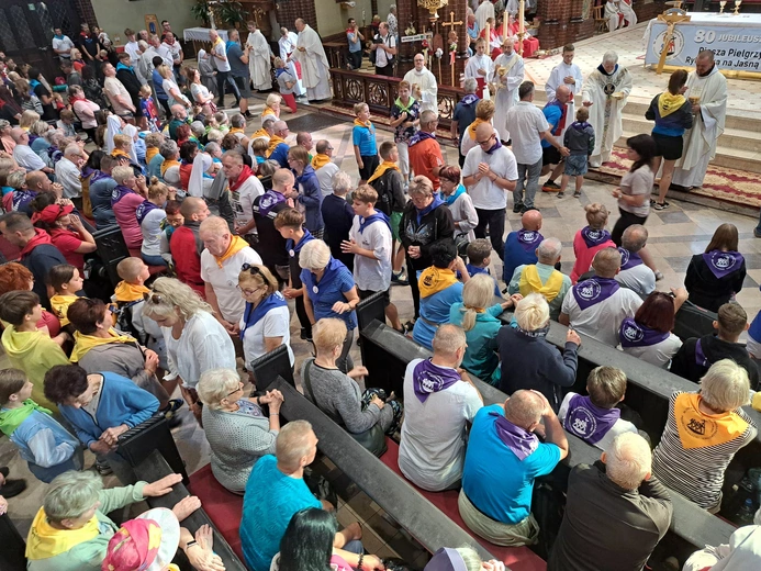 80. Pielgrzymka Rybnicka - wymarsz z Rybnika