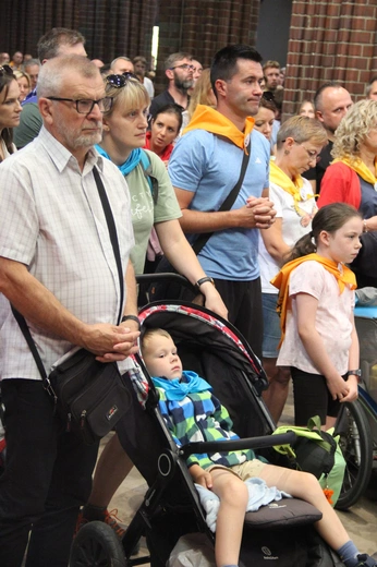 80. Pielgrzymka Rybnicka - wymarsz z Rybnika