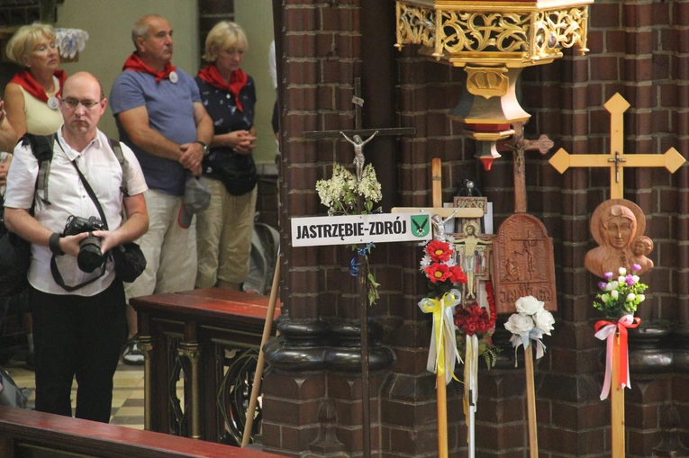 80. Pielgrzymka Rybnicka - wymarsz z Rybnika