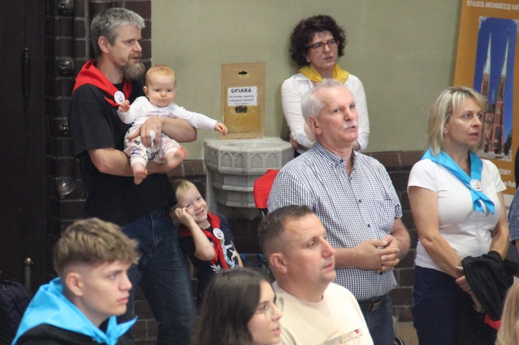 80. Pielgrzymka Rybnicka - wymarsz z Rybnika