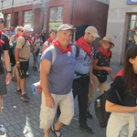 80. Pielgrzymka Rybnicka - wymarsz z Rybnika