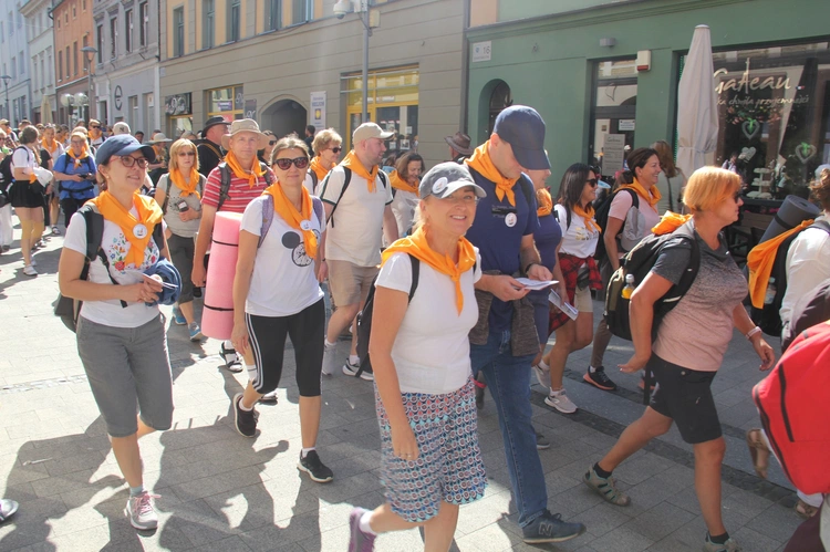 80. Pielgrzymka Rybnicka - wymarsz z Rybnika