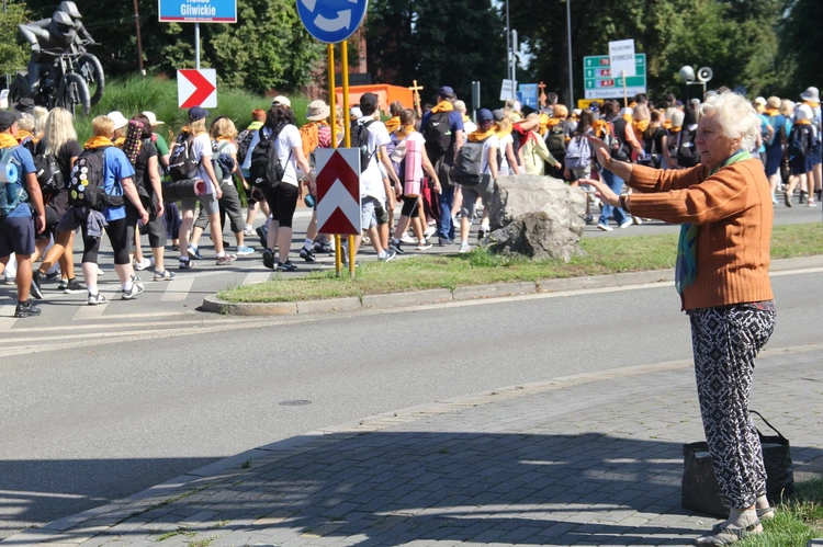 80. Pielgrzymka Rybnicka - wymarsz z Rybnika
