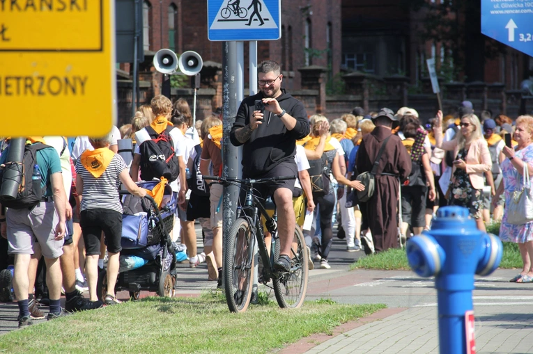 80. Pielgrzymka Rybnicka - wymarsz z Rybnika