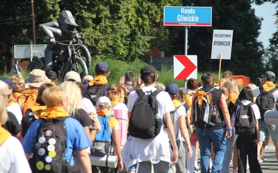 80. Pielgrzymka Rybnicka - wymarsz z Rybnika