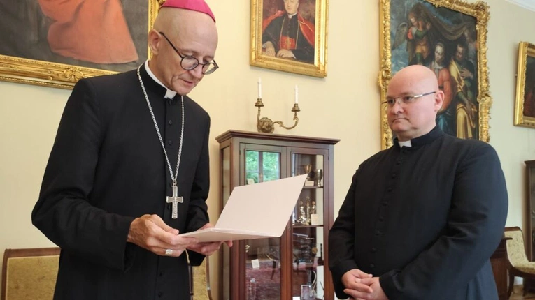 Ks. Paweł Sokołowski obejmie parafię w Przypkach