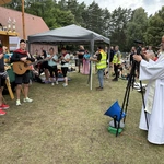 80. Pielgrzymka Rybnicka - postój w Miotku