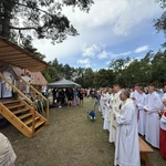 80. Pielgrzymka Rybnicka - postój w Miotku