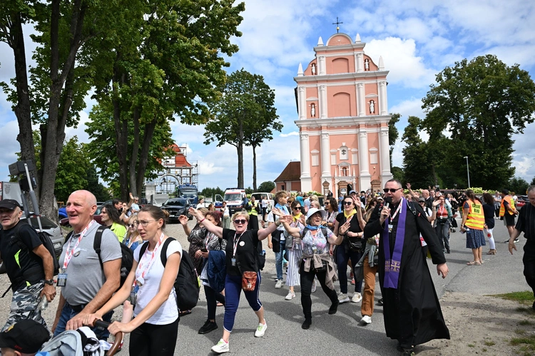 Rozpoczęcie pielgrzymki na Jasną Górę