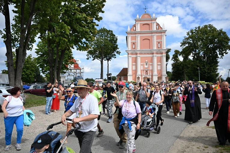 Rozpoczęcie pielgrzymki na Jasną Górę