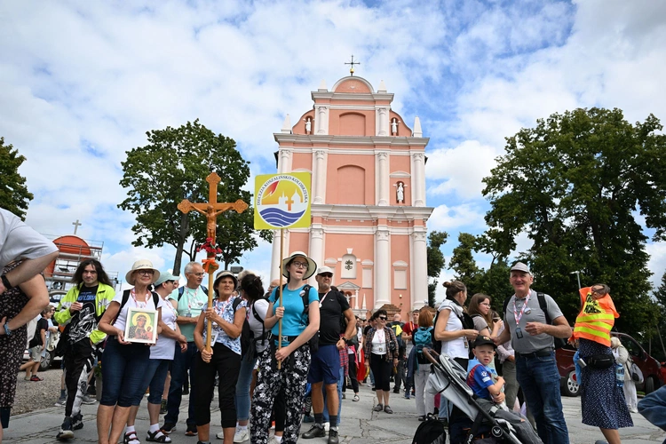 Rozpoczęcie pielgrzymki na Jasną Górę