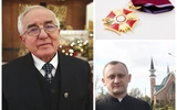 Ze złotym krzyżem zasługi
