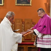 Obrzęd wprowadzenia proboszcza do zielonogórskiej konkatedry