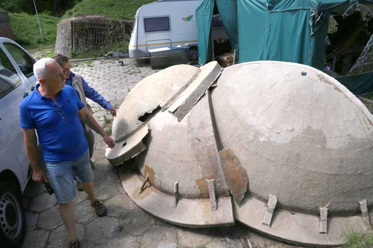 Remont fortu w Swoszowicach