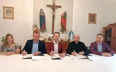 Prace konserwatorskie w kościele w Kraśnicy