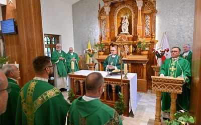 Bp Andrzej Przybylski w Księżówce