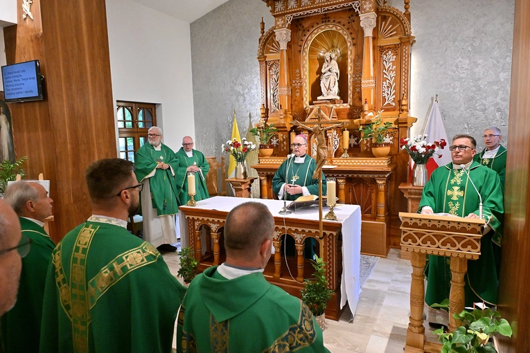 Bp Andrzej Przybylski w Księżówce