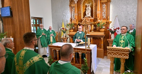 Bp Andrzej Przybylski w Księżówce