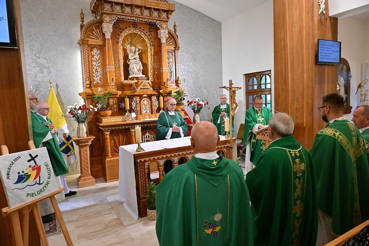 Bp Andrzej Przybylski w Księżówce