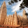 Meczet w jednym z miast Burkina Faso