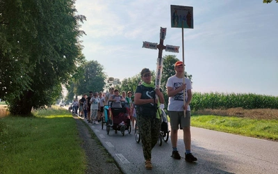 Pątnicy już na szlaku