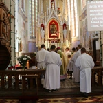 Popowo Kościelne. Poświęcenie cegły z Dzrwi Świętych bazyliki św. Piotra w Watykanie
