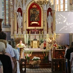 Popowo Kościelne. Poświęcenie cegły z Dzrwi Świętych bazyliki św. Piotra w Watykanie