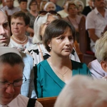 Popowo Kościelne. Poświęcenie cegły z Dzrwi Świętych bazyliki św. Piotra w Watykanie